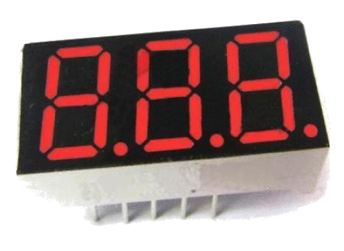 7-segment LED display