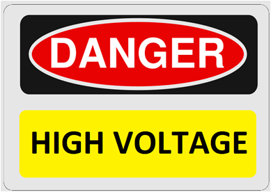 Danger High Voltage