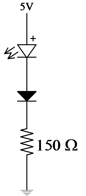 Diode forward bias