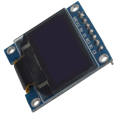 128x64 OLED display