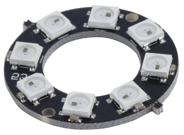 RGB LED ring with WS2812 controller