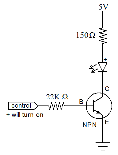 NPN connection