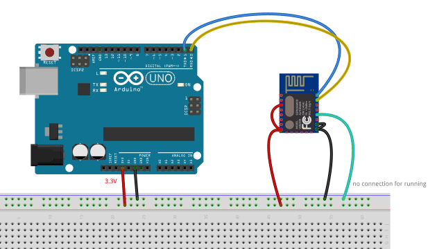 ESP8266-12 connections to Arduino
